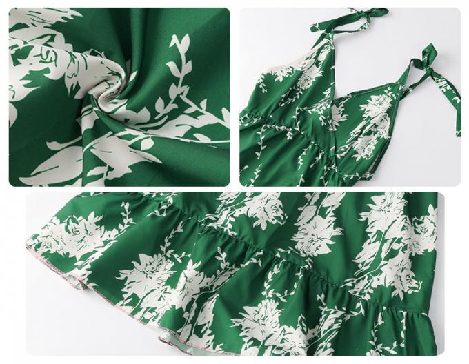 207520 χονδρικές του 2018 προκλητικές πράσινες backless β γυναίκες φορεμάτων παραλιών λαιμών αμάνικες μίνι